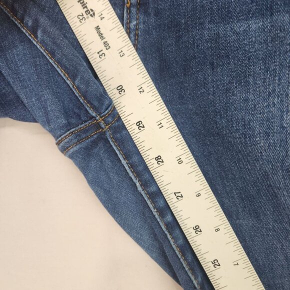 KanCan Denim Skinny Jeans Women's 11/29 Blue High Rise Stretch Distressed - Picture 5 of 11